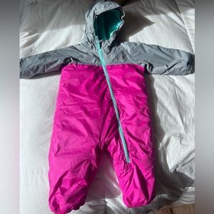 The North Face Kids Puffer Jacket - Pink and Gray